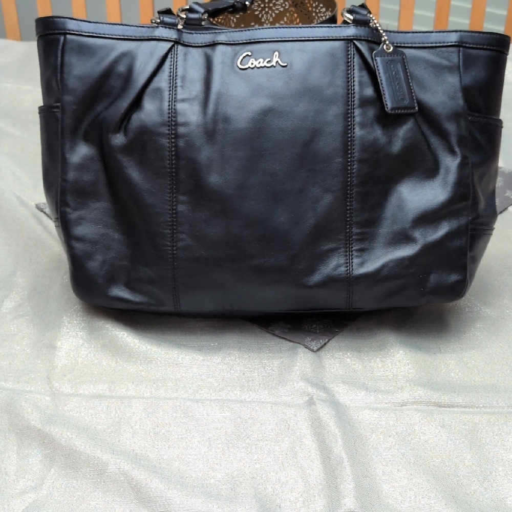 Coach East-West Sapphire Blue Handbag 2011